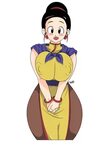 Xbooru - black eyes black hair breasts chichi dragon ball dr